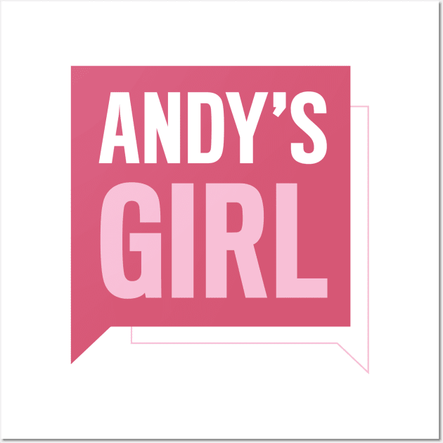 Andy's Girl Show Logo Wall Art by AndysGirls